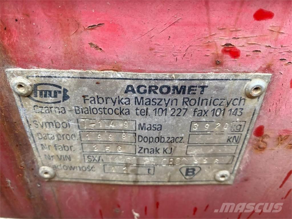 Agromet T-149 Dump Trailers