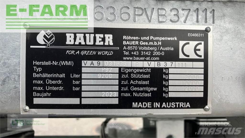 Bauer p 92 Other Fertilizing Machines and Accessories