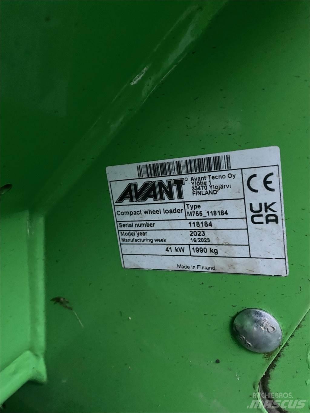 Avant AV 755I Wheel Loaders