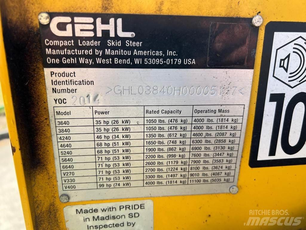Gehl 3840 Skid Steer Loaders
