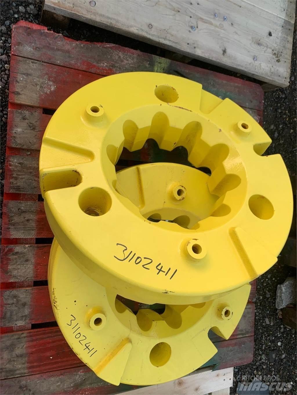 John Deere 600KG Tires, wheels and rims