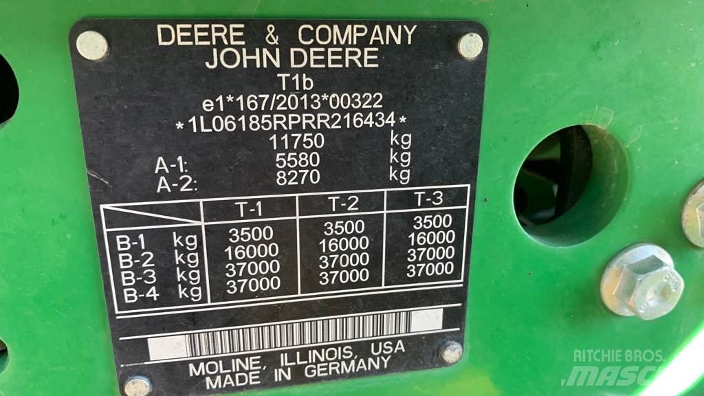 John Deere 6R185 Tractors