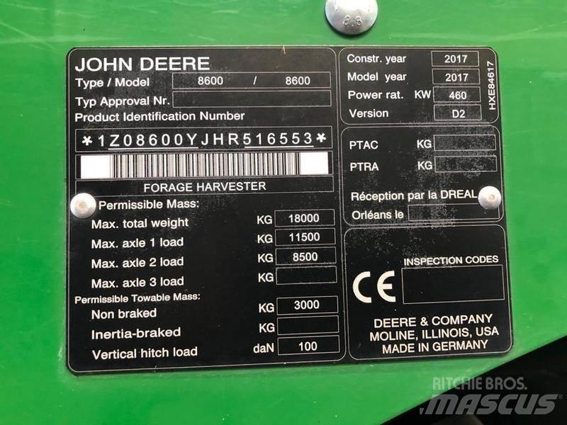 John Deere 8600 Farm Equipment - Others
