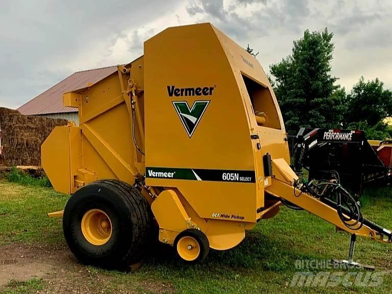 Vermeer 605N Round Balers