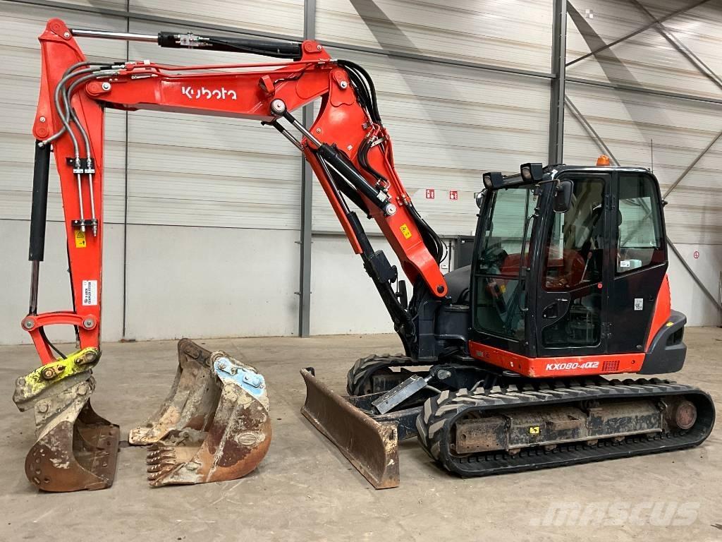 Kubota KX 080-4 A 2 Mini excavators  7t - 12t