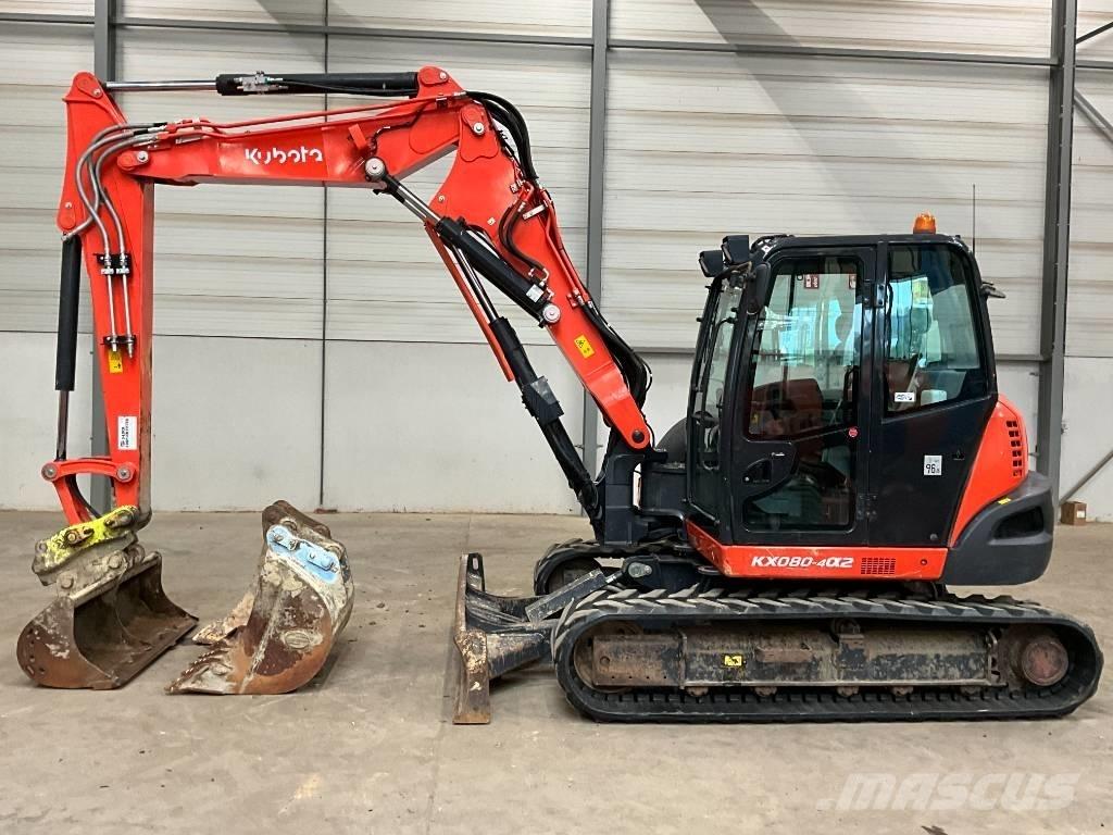 Kubota KX 080-4 A 2 Mini excavators  7t - 12t