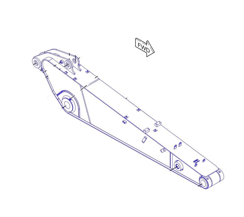 CAT M314F Booms and dippers