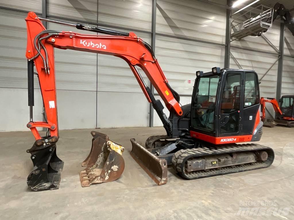 Kubota KX 080-4 Mini excavators  7t - 12t