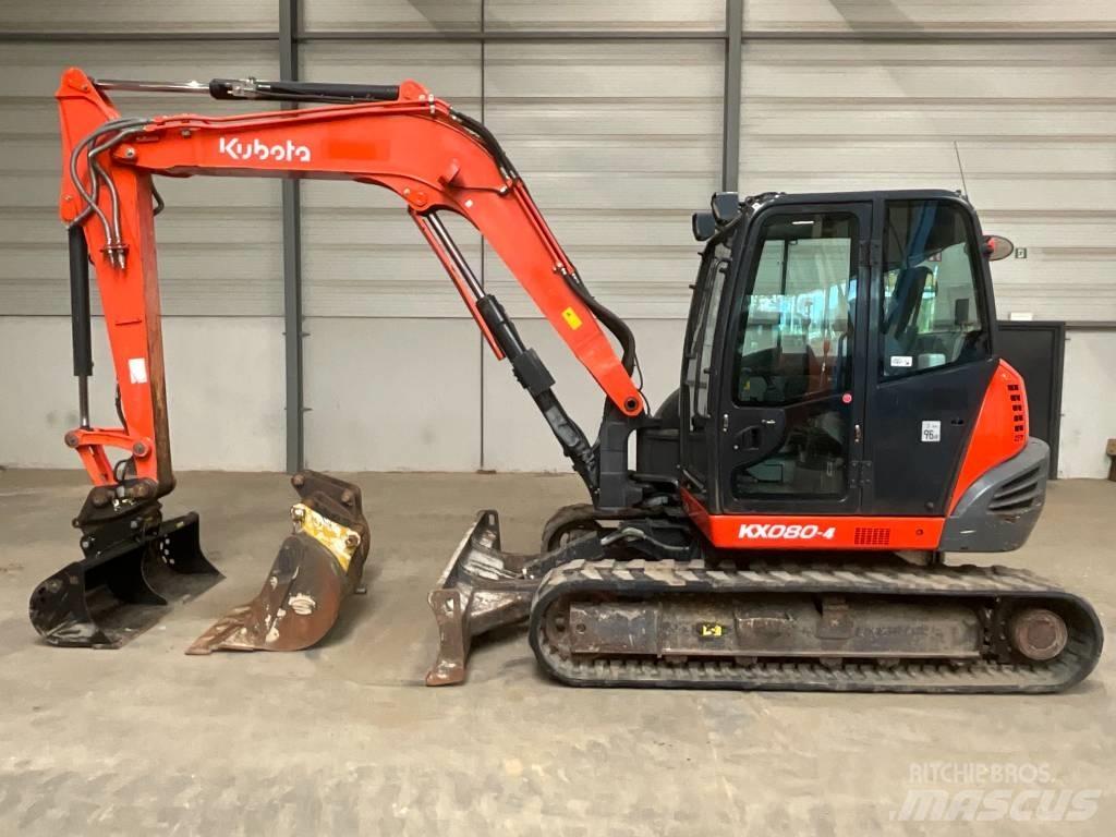 Kubota KX 080-4 Mini excavators  7t - 12t