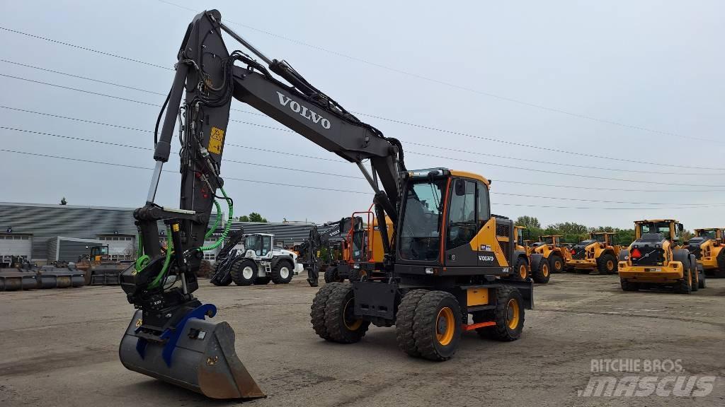 Volvo EWR 170 E Wheeled Excavators