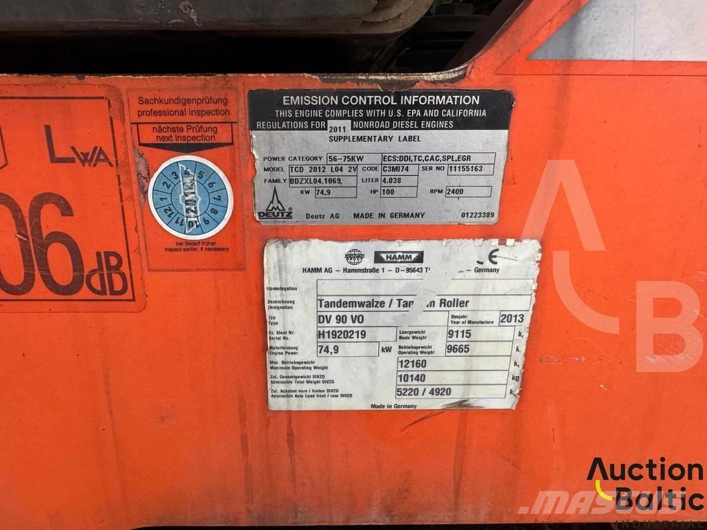 Hamm DV 90 VO Other rollers