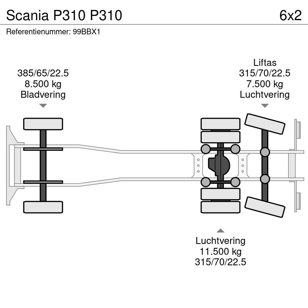 Scania P310 P310 Garbage Trucks / Recycling Trucks