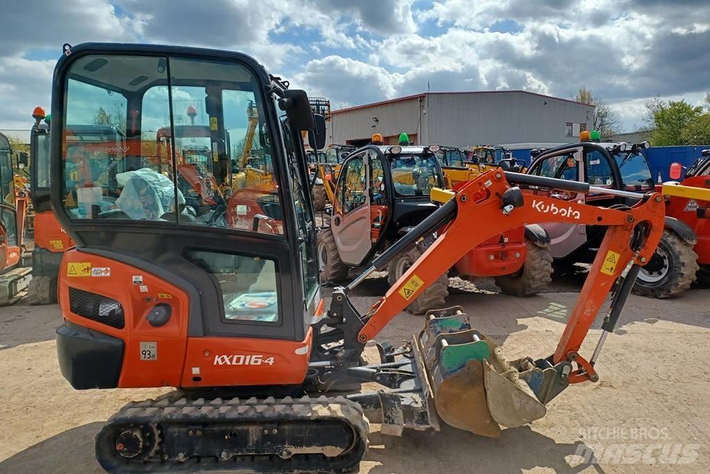 Kubota KX016-4G Mini Excavators <7t (Mini Diggers)