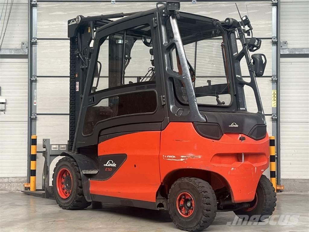 Linde E 50HL-01 Electric Forklifts