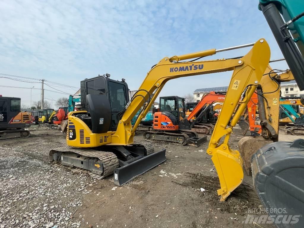 Komatsu PC 55 Mini Excavators <7t (Mini Diggers)