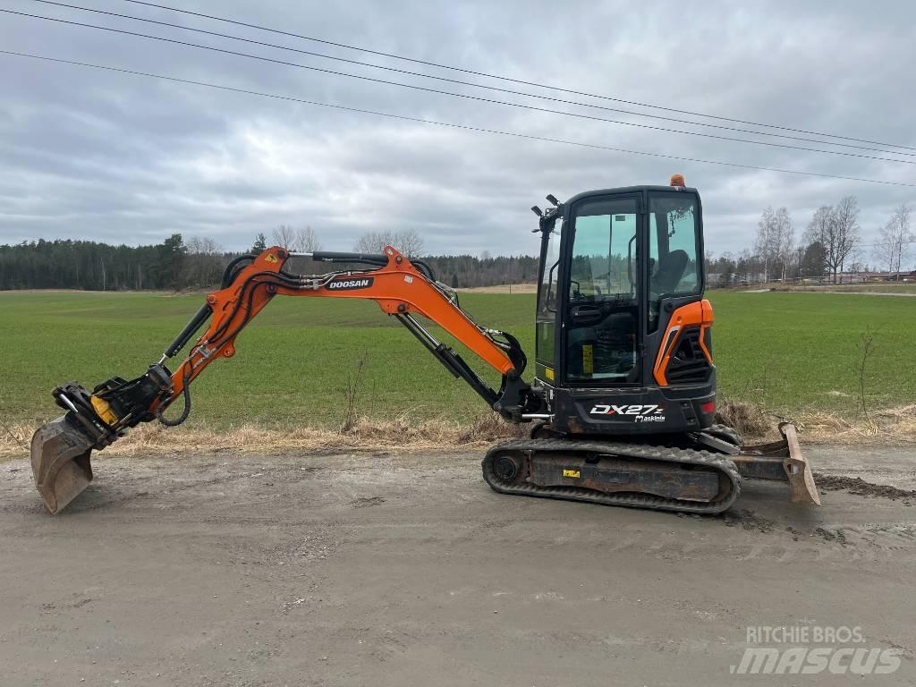 Doosan DX27 Mini Excavators <7t (Mini Diggers)