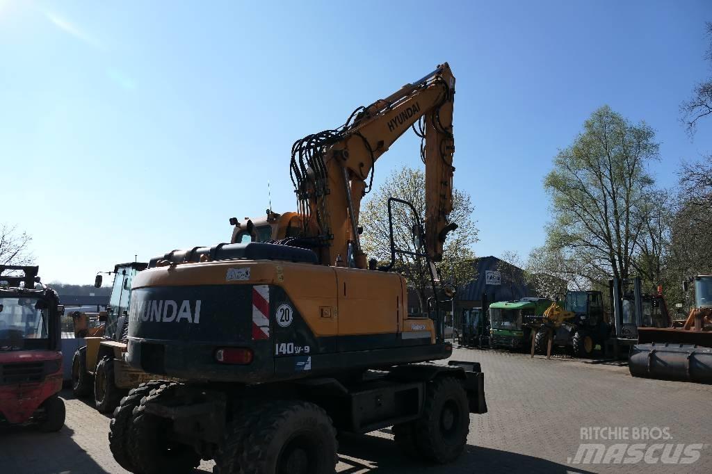 Hyundai 140-9 Wheeled Excavators