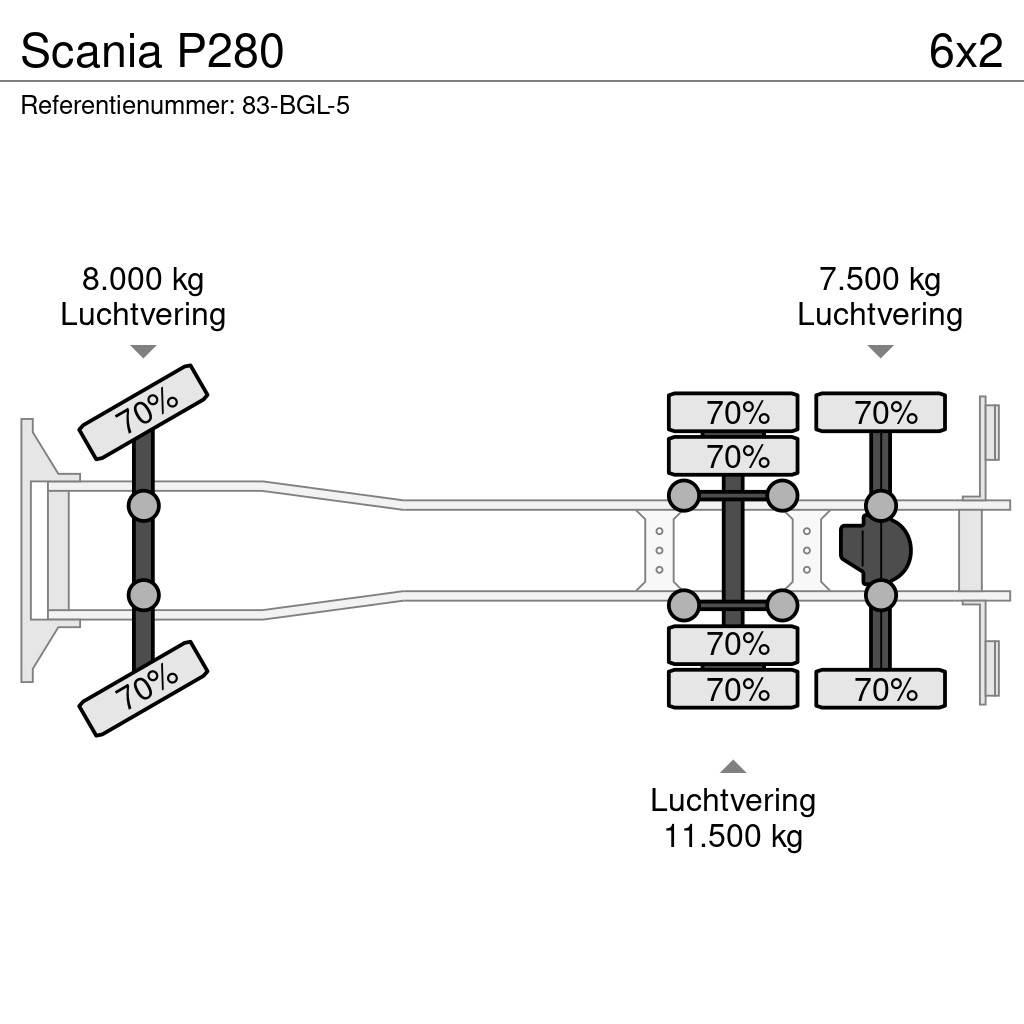 Scania P280 Cab & Chassis Trucks