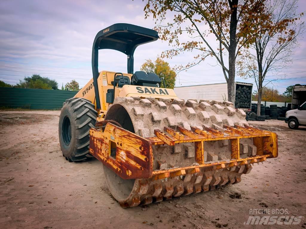 Sakai SV 540 T Single drum rollers