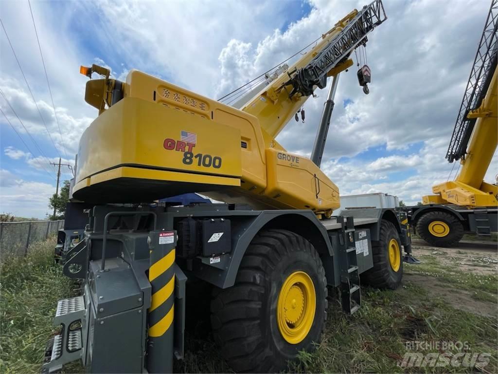 Grove GRT8100 Rough Terrain Cranes