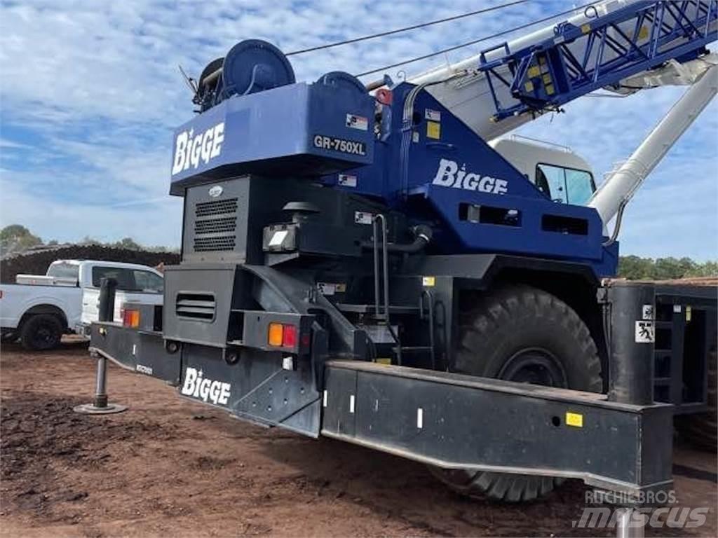 Tadano GR-750XL Rough Terrain Cranes