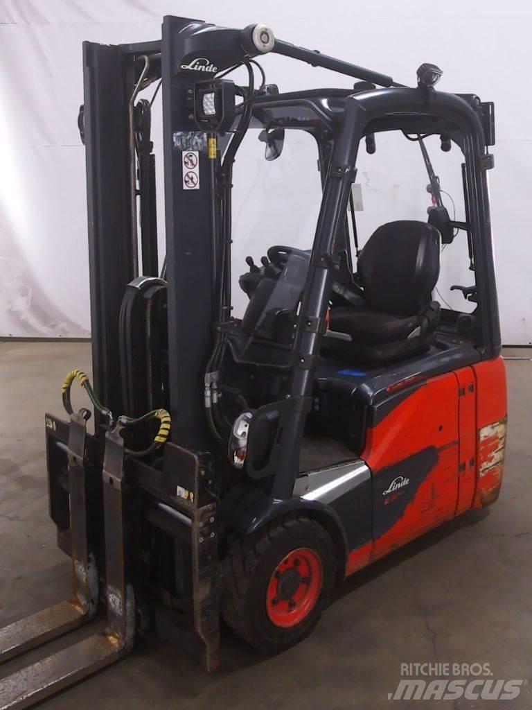 Linde E16C-02 Electric Forklifts