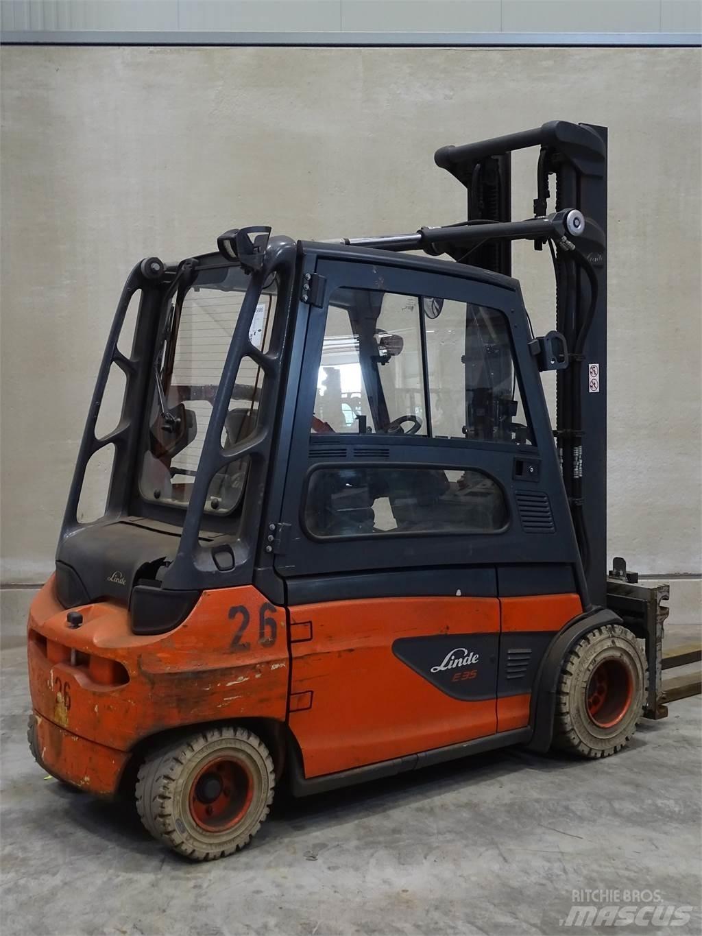 Linde E35L Electric Forklifts