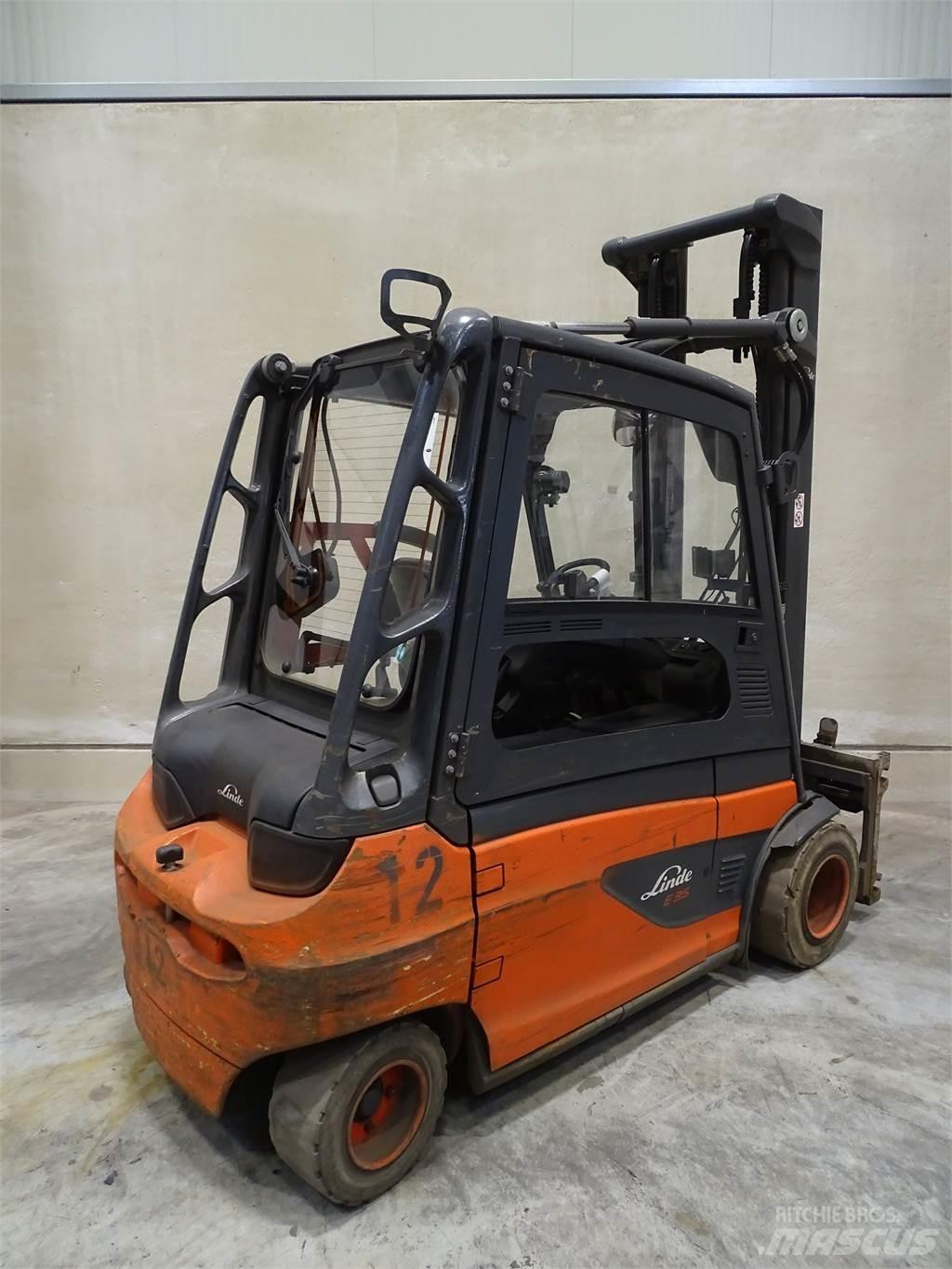 Linde E35L-01 Electric Forklifts
