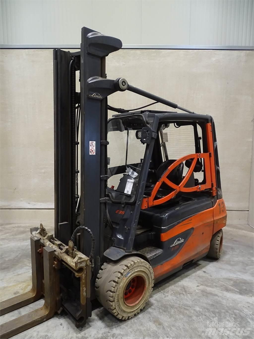 Linde E35L-01 Electric Forklifts