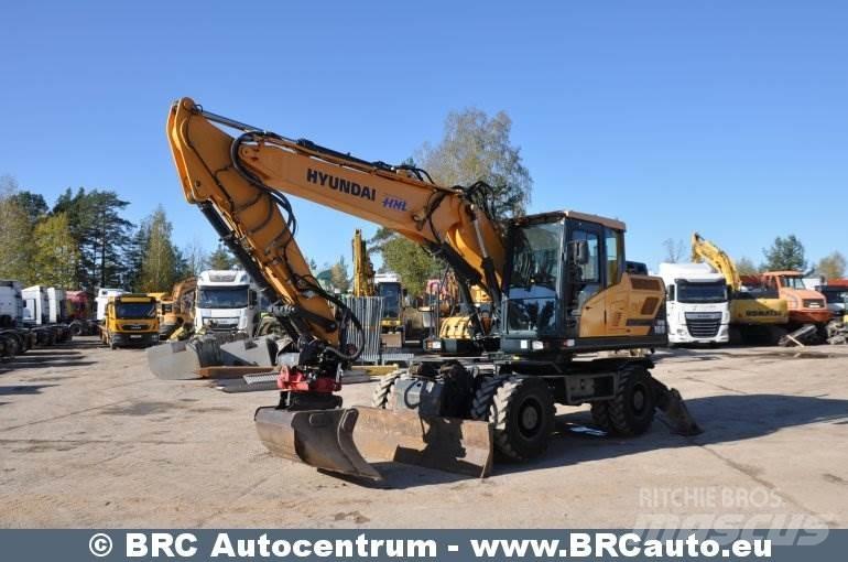 Hyundai HW160 Wheeled Excavators