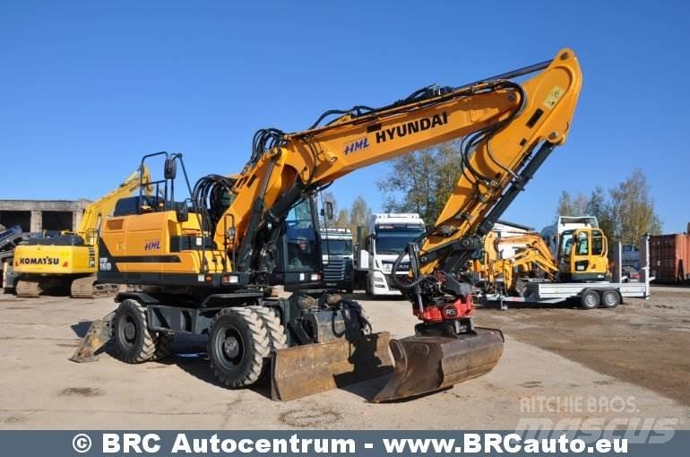 Hyundai HW160 Wheeled Excavators
