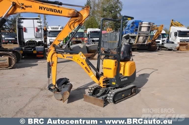 Hyundai HX10A Mini Excavators <7t (Mini Diggers)