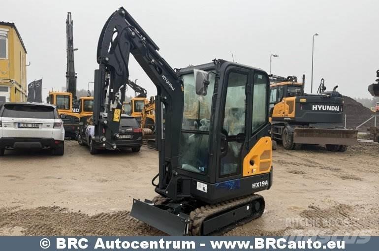 Hyundai HX19A Mini Excavators <7t (Mini Diggers)