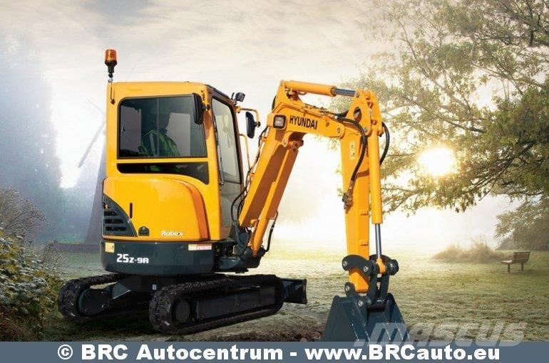 Hyundai R25Z-9AK Mini Excavators <7t (Mini Diggers)