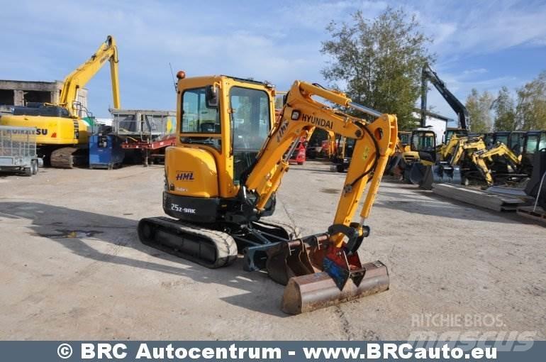 Hyundai R25Z-9AK Mini Excavators <7t (Mini Diggers)