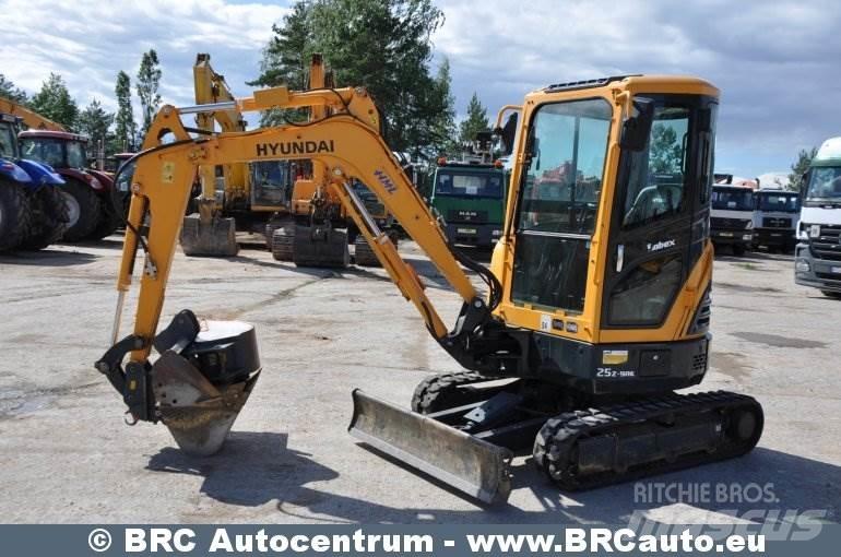 Hyundai R25Z-9AK Mini Excavators <7t (Mini Diggers)