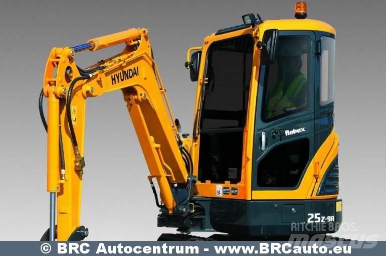 Hyundai R25Z-9AK Mini Excavators <7t (Mini Diggers)