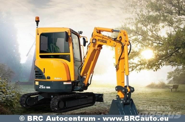 Hyundai R25Z-9AK Mini Excavators <7t (Mini Diggers)