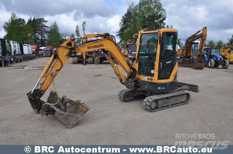 Hyundai R30Z-9AK Mini Excavators <7t (Mini Diggers)