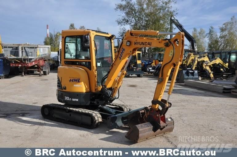 Hyundai R30Z-9AK Mini Excavators <7t (Mini Diggers)