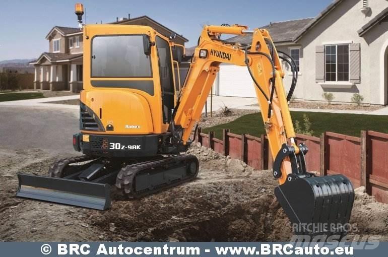 Hyundai R30Z-9AK Mini Excavators <7t (Mini Diggers)
