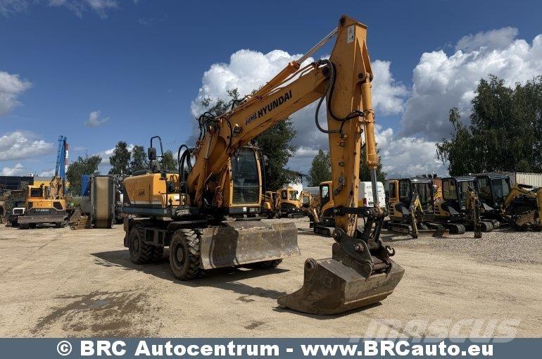 Hyundai Robex Wheeled Excavators