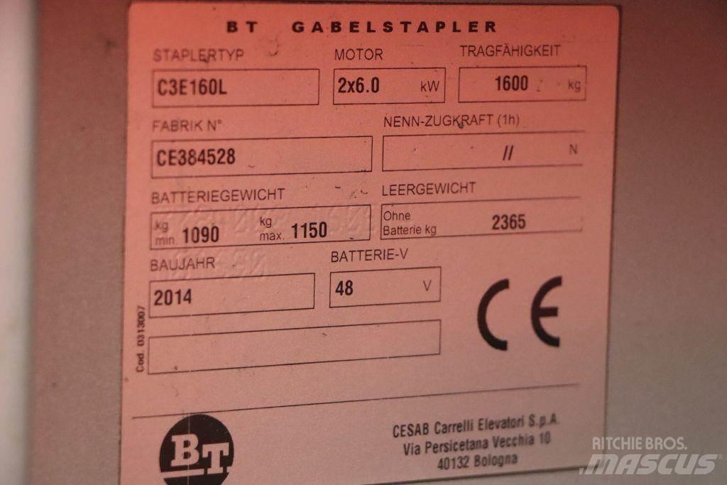 BT C3E160L Electric Forklifts