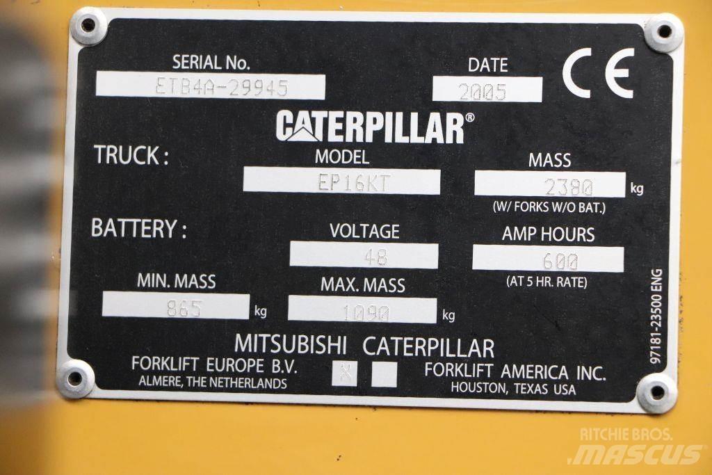 CAT EP16KT Electric Forklifts