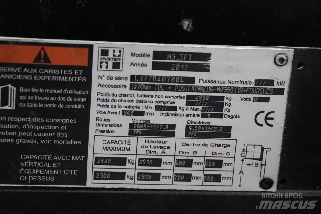 Hyster H3.5FT Diesel Forklifts