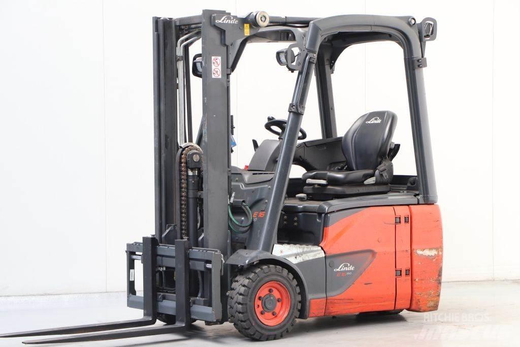 Linde E16C-02 Electric Forklifts
