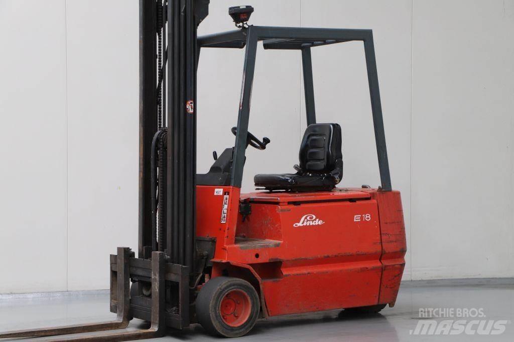 Linde E18 Electric Forklifts