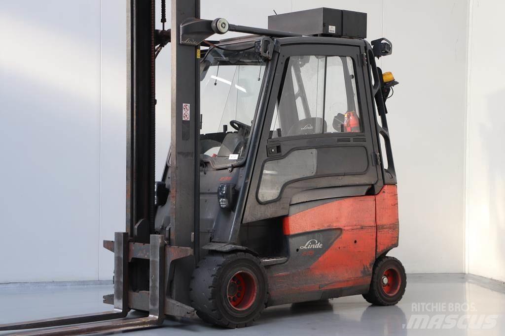Linde E35HL-01 Electric Forklifts