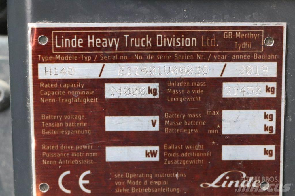 Linde H140 Diesel Forklifts