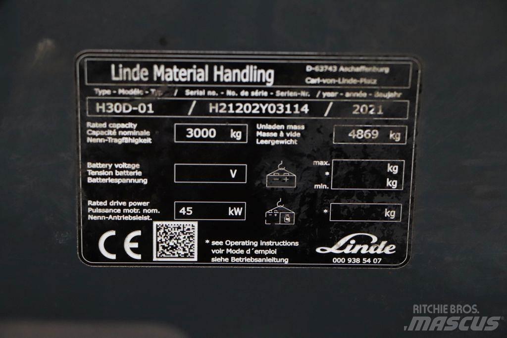 Linde H30D-01 Diesel Forklifts